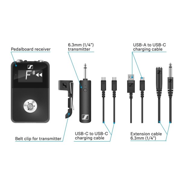 Sennheiser XSW-D Pedalboard Set